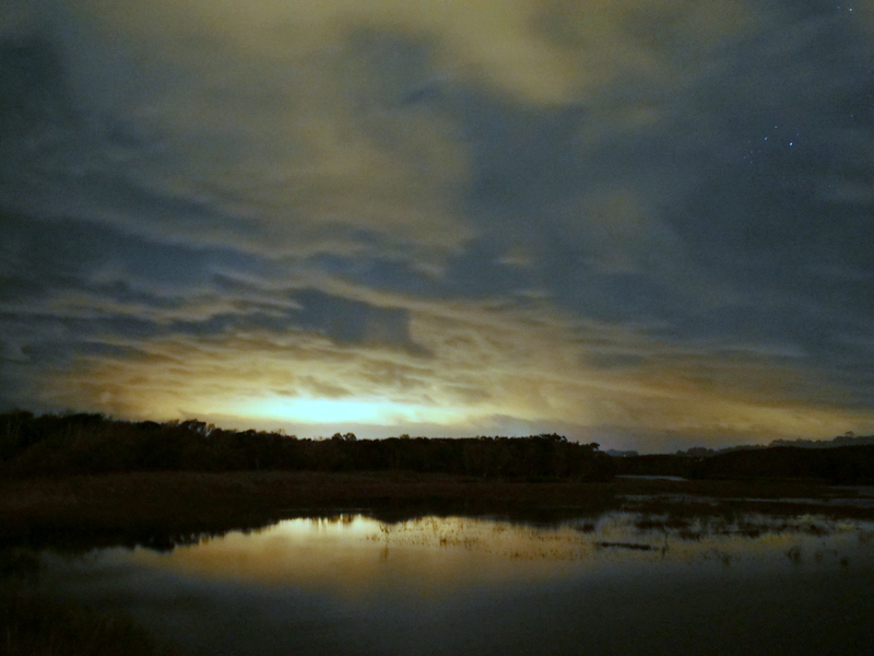 Moon Rise - Broken Head