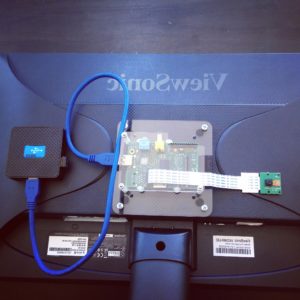 Basic VESA mount assembled.